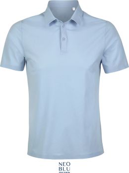 NEOBLU | Pánské žerzejové polo soft blue M