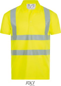 SOL'S | Bezpečnostní polo neon yellow 4XL