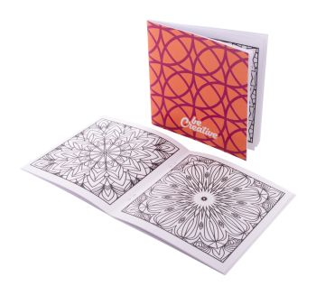 ColoBook omalovánky na zakázku, mandala white