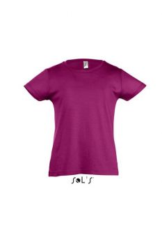 SOL'S CHERRY - GIRLS' T-SHIRT Fuchsia 4A