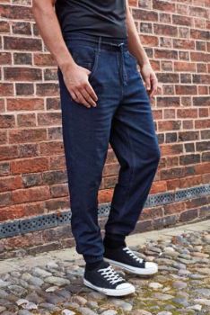 'ARTISAN' CHEF'S JOGGING TROUSERS Indigo Denim XL