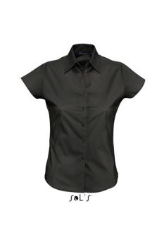 SOL'S EXCESS - SHORT SLEEVE STRETCH WOMEN'S SHIRT Black M