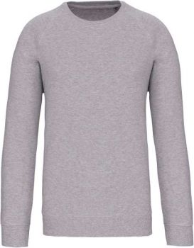 ORGANIC PIQUÉ SWEATSHIRT Oxford Grey S