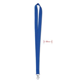 SIMPLE LANY Lanyard royal blue