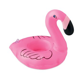 MINI FLAMINGO Nafukovací držák na plechovku fuchsia