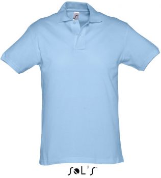 SOL'S | Pánské piqué polo sky blue L