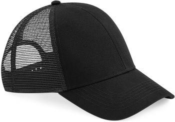 Beechfield | 6 panelová kšiltovka Bio Trucker black onesize