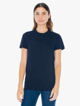 WOMEN'S FINE JERSEY SHORT SLEEVE T-SHIRT Navy M