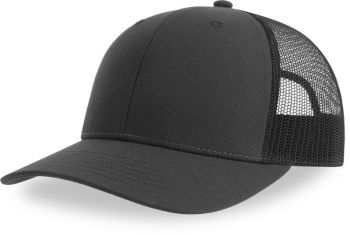 Atlantis | 6 panelová Trucker kšiltovka dark grey/black onesize