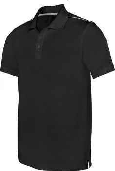 Kariban ProAct | Pánské polo Interlock black XS