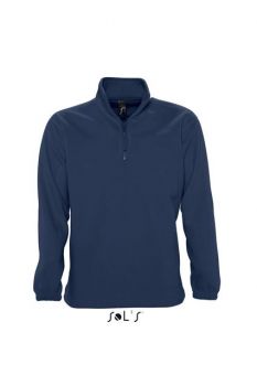 SOL'S NESS - FLEECE 1/4 ZIP SWEATSHIRT Navy M