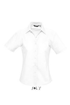 SOL'S ELITE - SHORT SLEEVE OXFORD WOMEN'S SHIRT White M