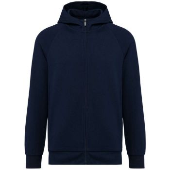 MEN'S ZIPPED HOODIE Deep Navy M