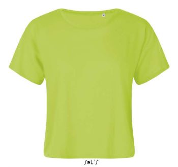 SOL'S MAEVA - WOMEN'S CROP TOP Neon Green 0