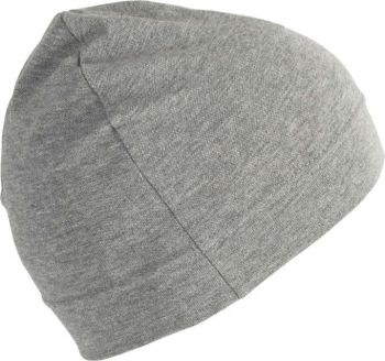 SPORTY FITTED BEANIE Grey Heather U