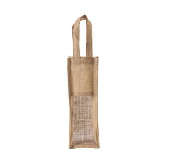 JUTE BOTTLE BAG Natural U