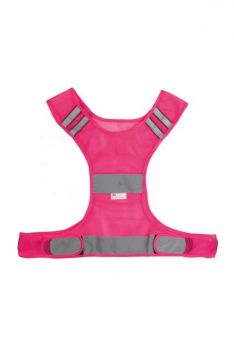 FLUORESCENT MESH SPORTS VEST Fluorescent Fuchsia XL/2XL