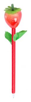 Ximor ballpoint pen, strawberry red