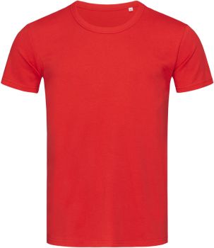 Stedman | Pánské tričko crimson red XXL