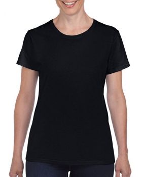 HEAVY COTTON™  LADIES' T-SHIRT Black L