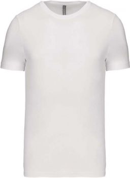 SHORT-SLEEVED CREW NECK T-SHIRT White L