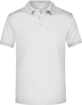 James & Nicholson | Pánské polo "Active" white XL