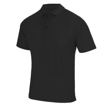 SUPERCOOL PERFORMANCE  POLO Jet Black L