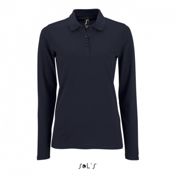 SOL'S PERFECT LSL WOMEN - LONG-SLEEVE PIQUÉ POLO SHIRT French Navy M