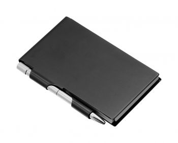 Serim notepad black , silver