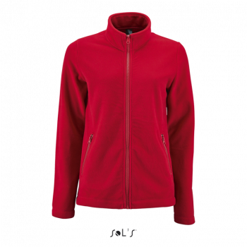 SOL'S NORMAN WOMEN - PLAIN FLEECE JACKET Red L