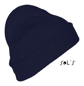 SOL'S PITTSBURGH - SOLID-COLOUR BEANIE WITH CUFFED DESIGN French Navy U