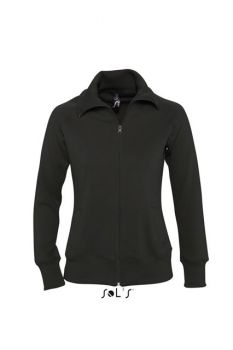 SOL'S SODA - WOMEN'S ZIPPED JACKET Black L