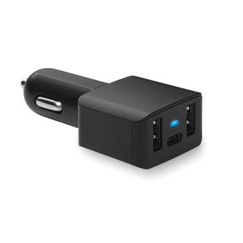 CHARGEC USB nabíječka do auta black