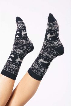 UNISEX WINTER SOCKS Navy U