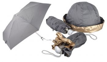 Fisherman umbrella set grey