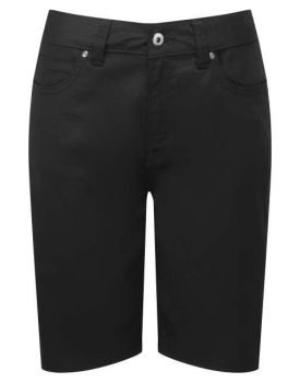 WOMEN'S PERFORMANCE CHINO SHORTS Black 20