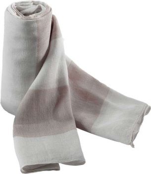 CHECHE SCARF Beige/White U