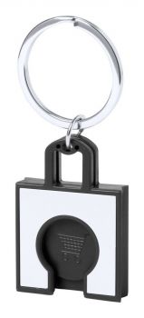 Fliant keyring coin black , white