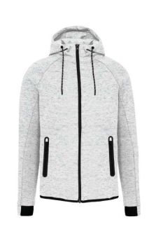 MEN'S HOODED SWEATSHIRT Ash Heather S