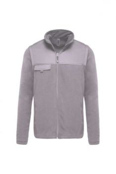 FLEECE JACKET WITH REMOVABLE SLEEVES Convoy Grey XL