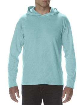 ADULT HEAVYWEIGHT LONG SLEEVE HOODED TEE Chalky Mint XL