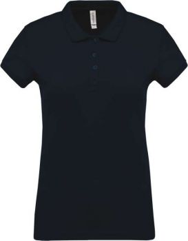 LADIES’ SHORT-SLEEVED PIQUÉ POLO SHIRT Navy M