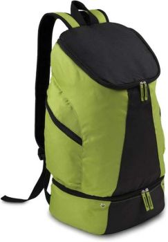 SPORTS BACKPACK Burnt Lime/Black U