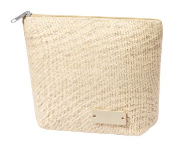 Chack cosmetic bag natural