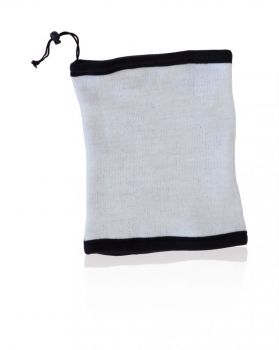 Arick neck warmer white