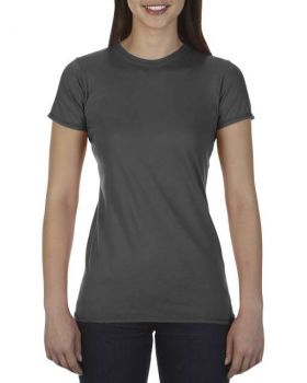 LADIES' LIGHTWEIGHT FITTED TEE Graphite 2XL