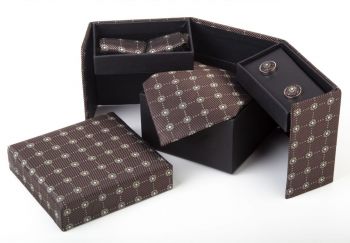 Clergoux tie brown  S