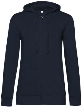 B&C | Dámská mikina s kapucí navy M