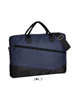 SOL'S MANHATTAN - 600D POLYESTER BRIEFCASE French Navy U