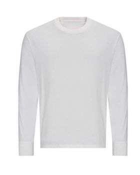 OVERSIZE 100 LONG SLEEVE T White XL